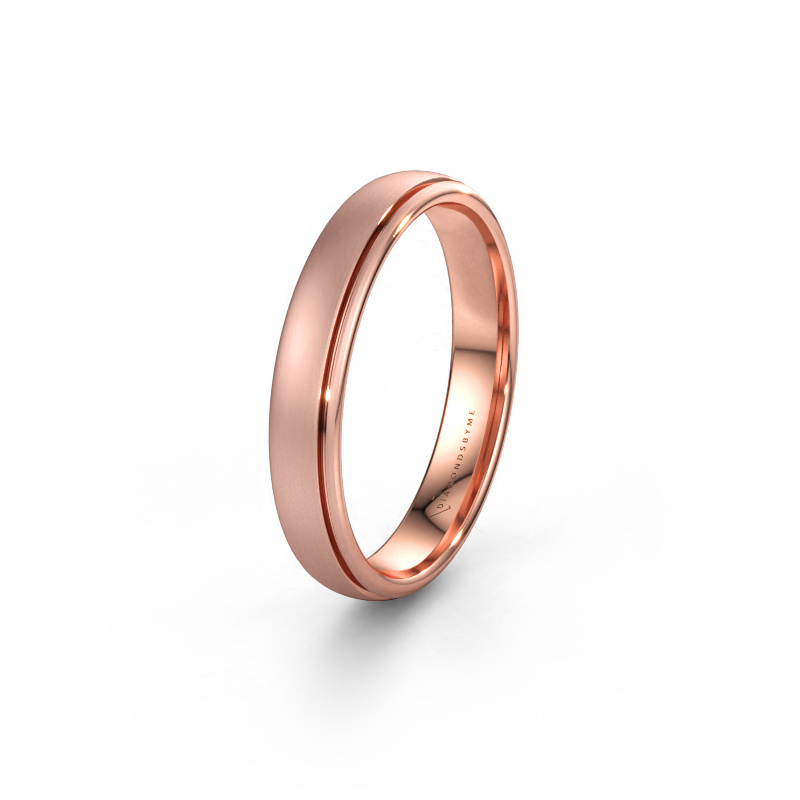 Immagine di Fede nuziale WH0500M34AM 585 oro rosa ±4 x 1,7 mm
