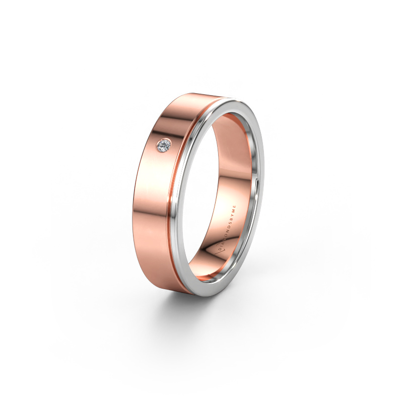 Image de Alliance WH0501L15AP 585 or rose ±5 x 1,7 mm Diamant