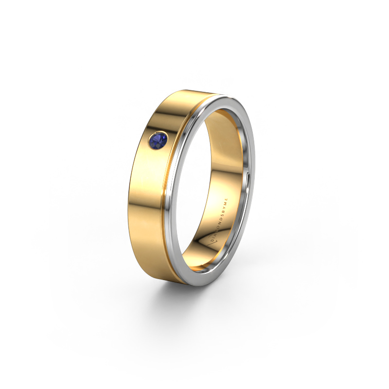 Bild von Ehering WH0501L15AP 585 Gold ±5x1.7 mm Saphir