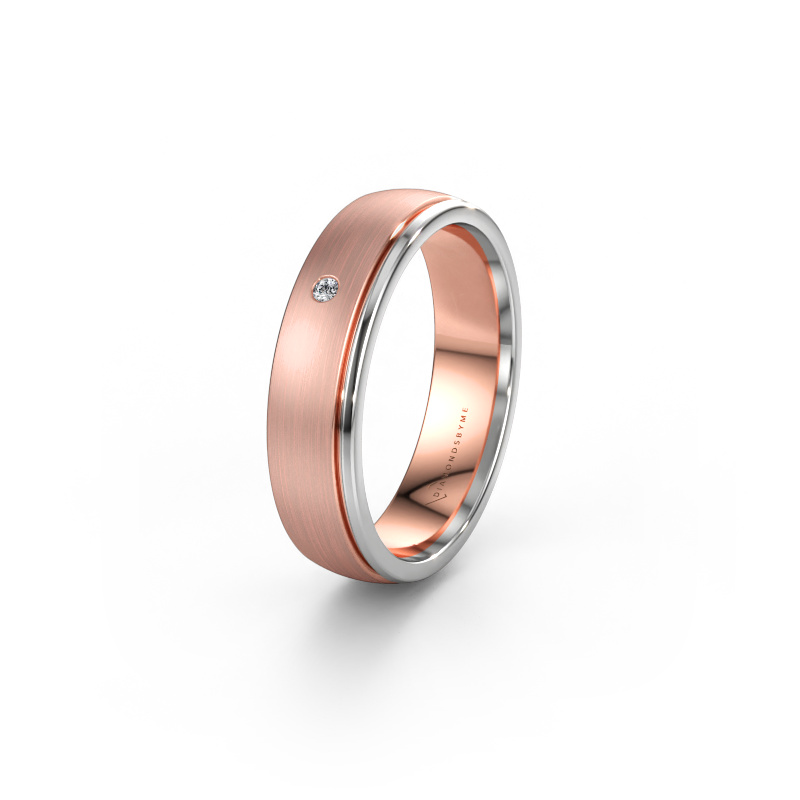 Image de Alliance WH0501L25AMP 585 or rose ±5 x 1,7 mm Diamant