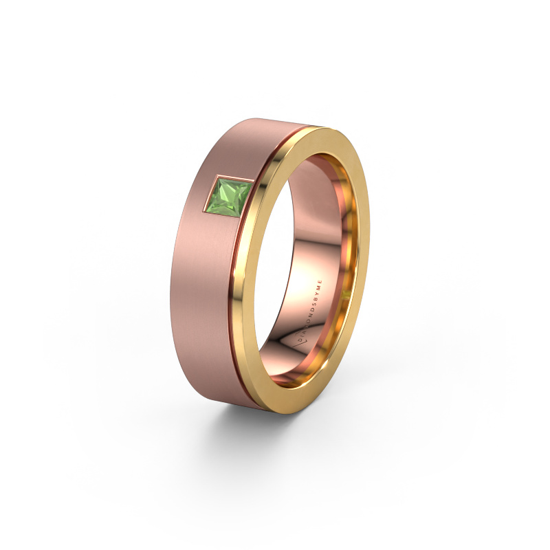 Image de Alliance WH0550L16CMP 585 or rose ±6x2.2 mm Vert tourmaline