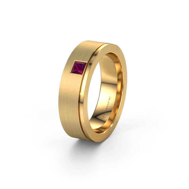 Bild von Ehering WH0550L16CMP 585 Gold ±6x2.2 mm Rhodolit