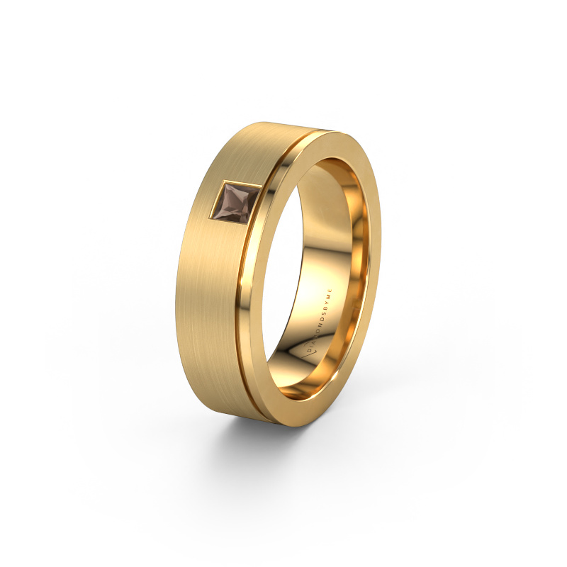 Bild von Ehering WH0550L16CMP 585 Gold ±6x2.2 mm Rauchquarz