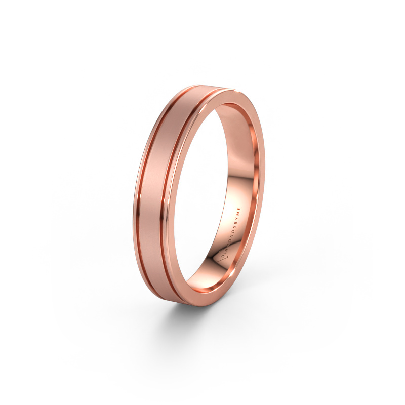 Bild av Vigselring WH0600M14AM 585 roséguld ±4 x 1,7 mm