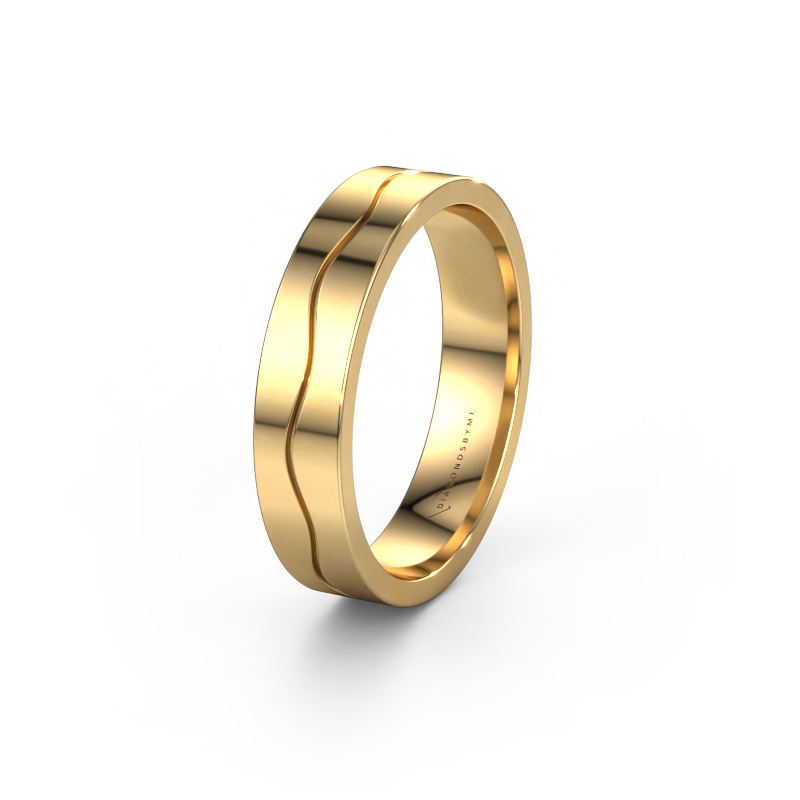 Image of Wedding ring WH0700M15AP 585 gold ±0.20x0.07 in