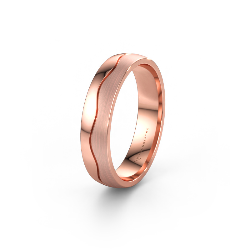 Immagine di Fede nuziale WH0700M25APM 585 oro rosa ±5 x 1,7 mm