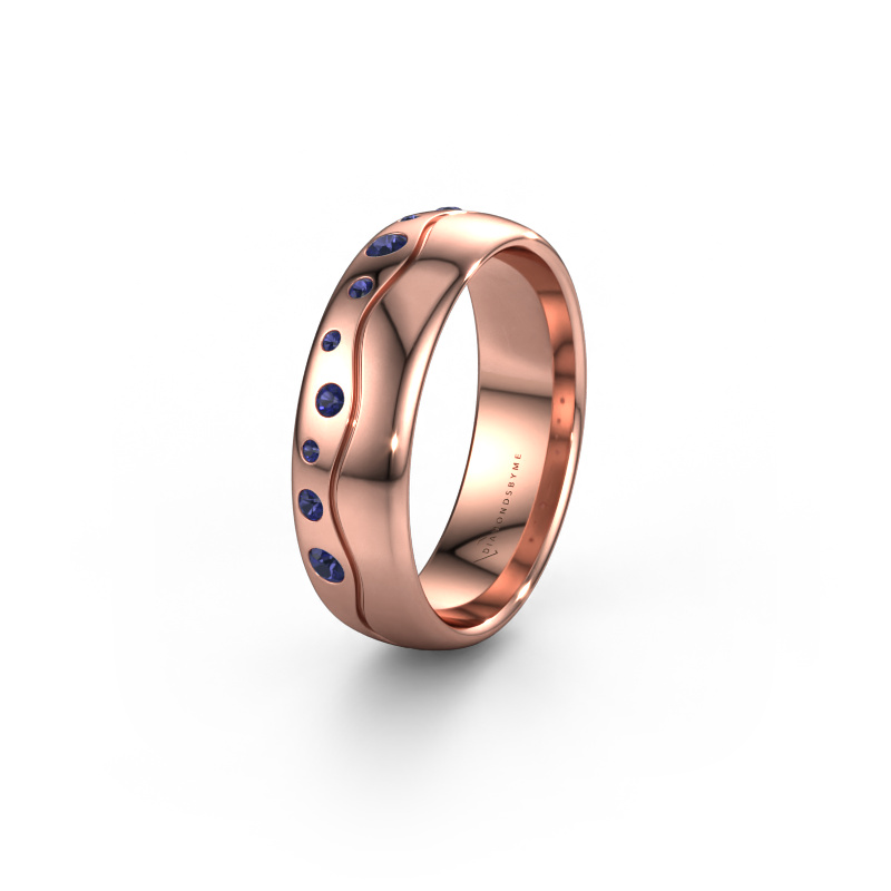 Bild von Ehering WH0717L36AP 585 Roségold ±6x1.7 mm Saphir