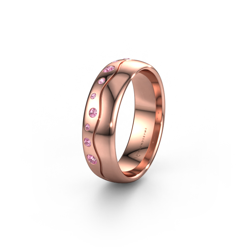 Bild von Ehering WH0717L36AP 585 Roségold ±6x1.7 mm Pink Saphir
