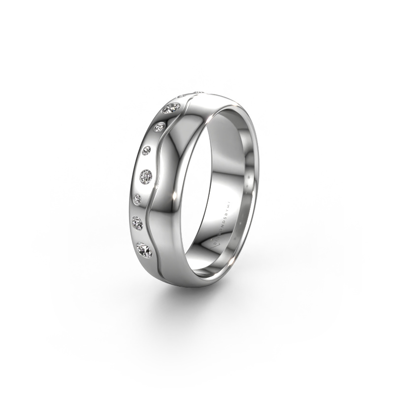 Bild von Ehering WH0717L36AP 950 Platin ±6x1.7 mm Diamant