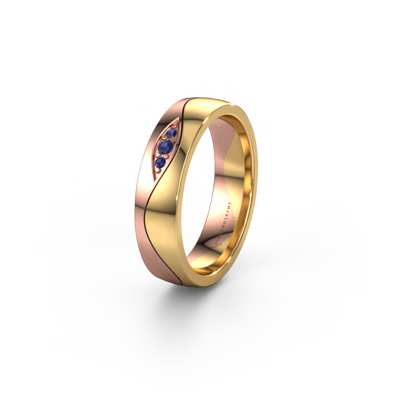 Bild von Ehering WH0730L25AP 585 Roségold ±5x1.7 mm Saphir