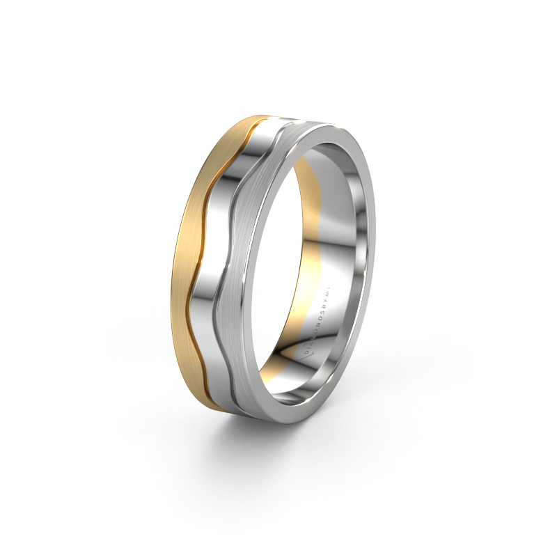 Image of Wedding ring WH0800M16AMP 585 gold ±0.24x0.07 in