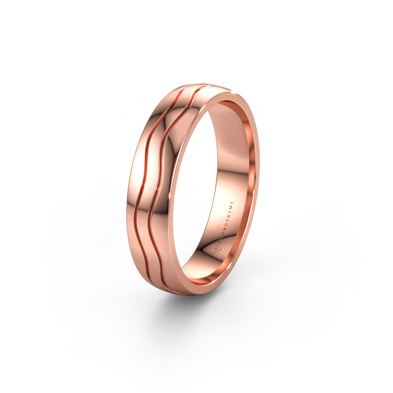 Bild av Vigselring WH0800M25AP 585 roséguld ±5 x 1,7 mm