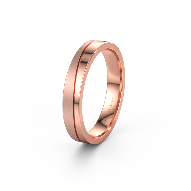 Immagine di Fede nuziale WH0900M14AMP 585 oro rosa ±4 x 1,7 mm