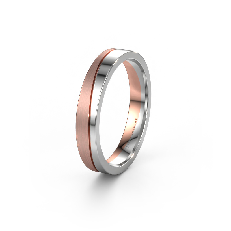 Image of Wedding ring WH0900M14AMP 585 rose gold ±0.16x0.07 in
