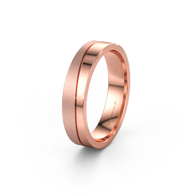 Immagine di Fede nuziale WH0900M15APM 585 oro rosa ±5 x 1,7 mm