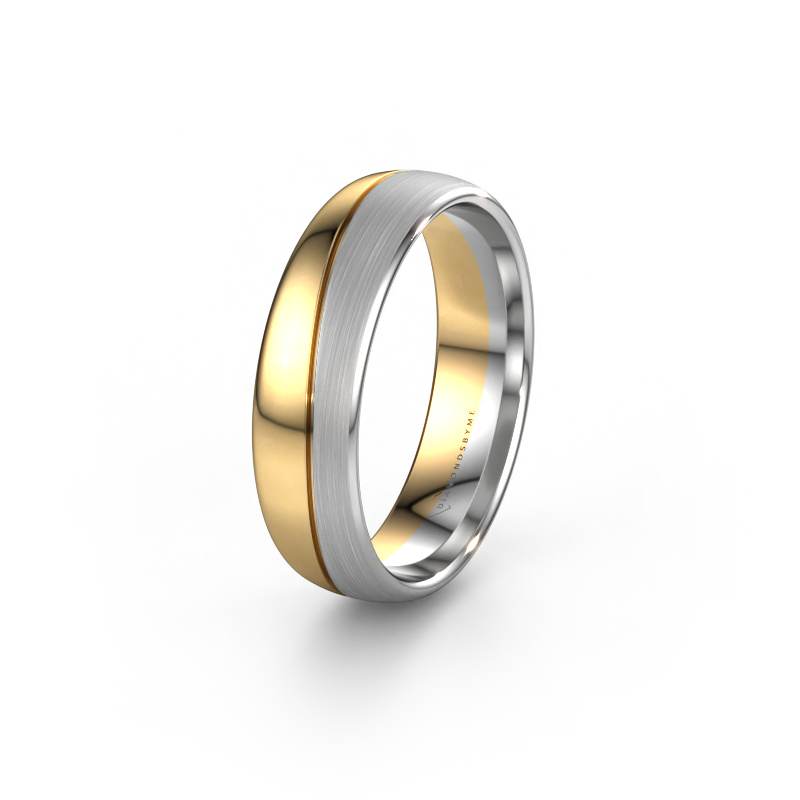 Image of Wedding ring WH0900M36APM 585 gold ±0.24x0.07 in