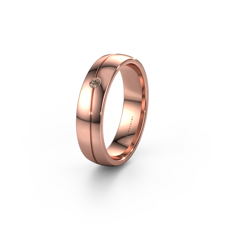 Image de Alliance WH0901L25AP 585 or rose ±5x1.7 mm Diamant brun