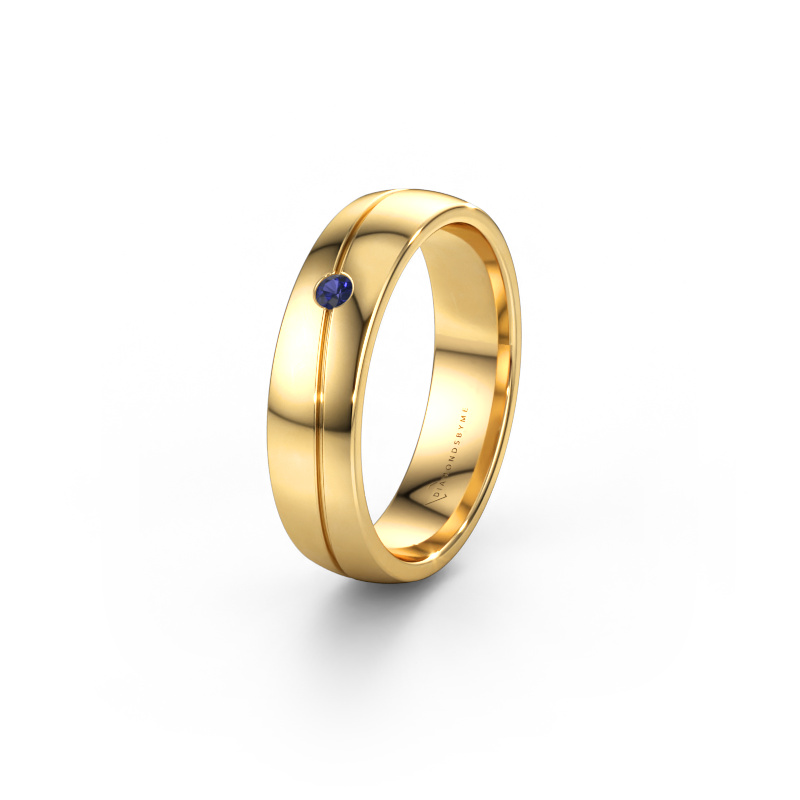 Bild av Vigselring WH0901L25AP 585 gult guld ±5 x 1,7 mm Safir