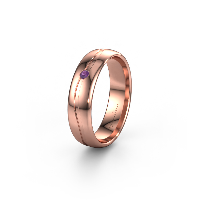 Image de Alliance WH0905L35X 585 or rose ±5x1.7 mm Améthyste