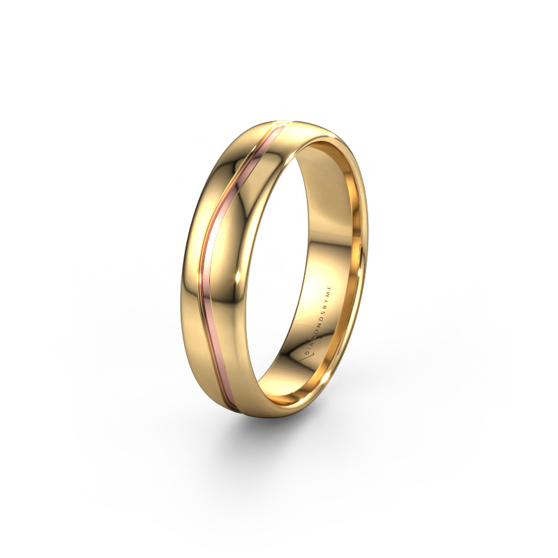 Image of Wedding ring WH0905M35X 585 gold ±0.20x0.06 in