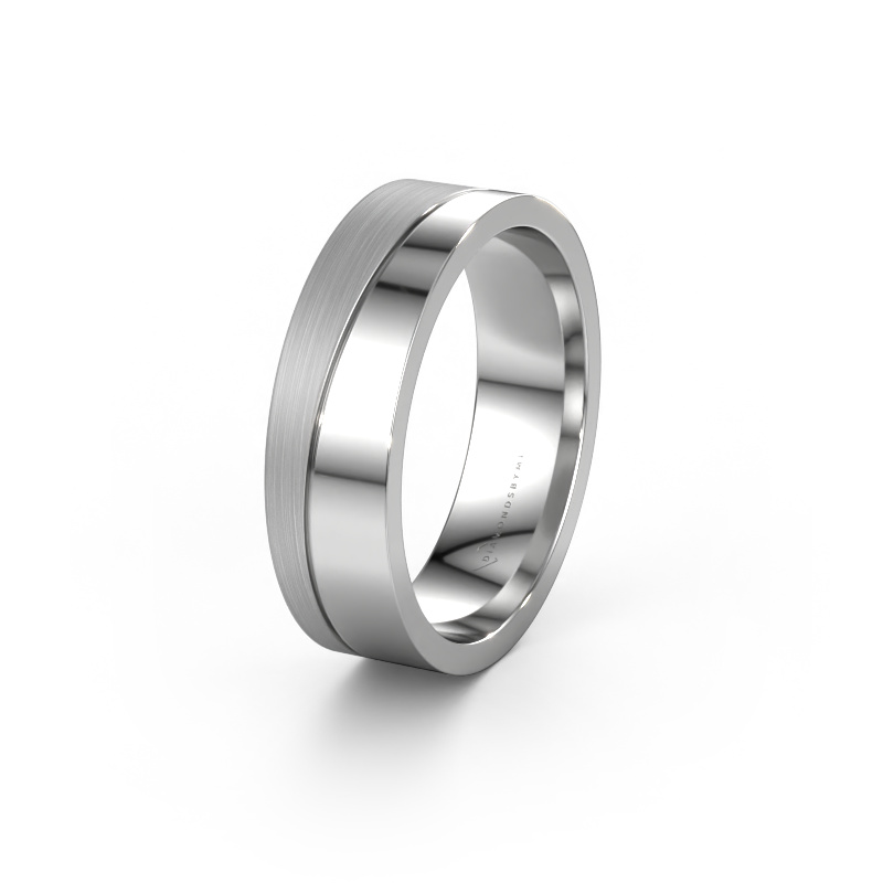 Image of Wedding ring WH0906M16A 950 platinum ±0.24x0.08 in
