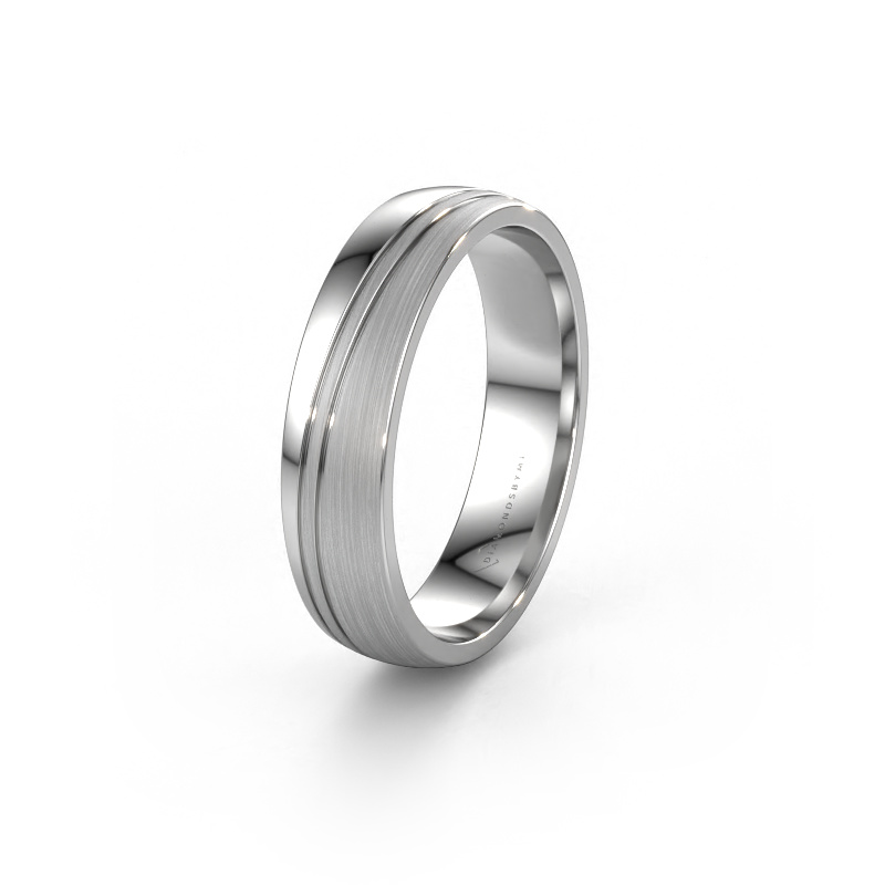Image of Wedding ring WH0909M25X 950 platinum ±5x1.5 mm
