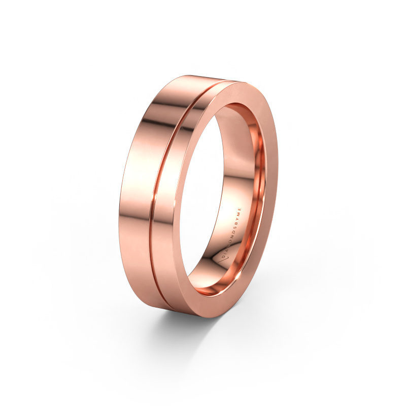Immagine di Fede nuziale WH1002M15D 585 oro rosa ±6 x 2,3 mm