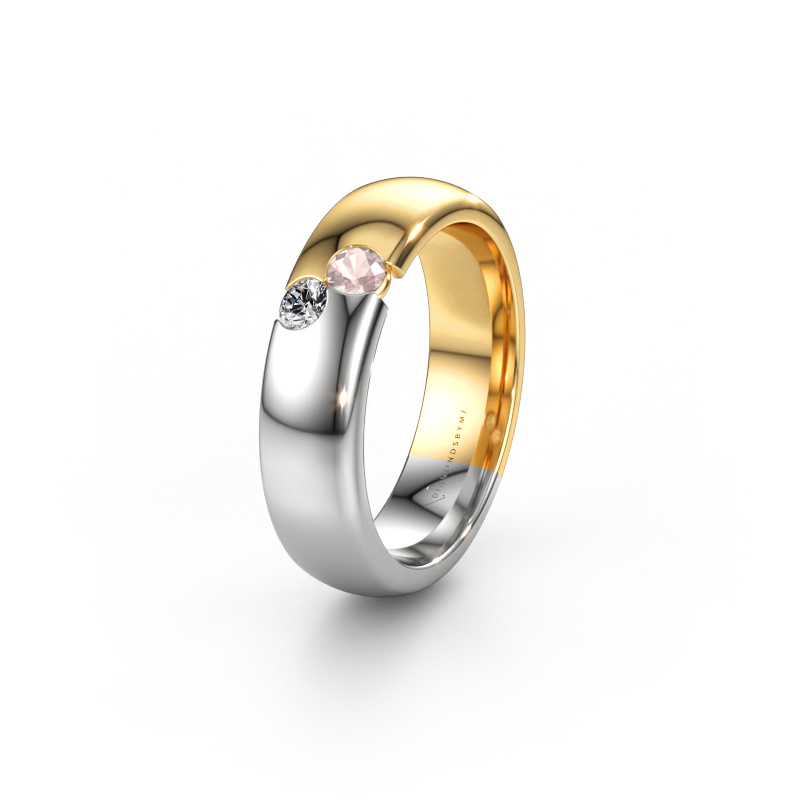 Image de Alliance WH1003L26C 585 or jaune ±6 x 2,2 mm Champagne morganite