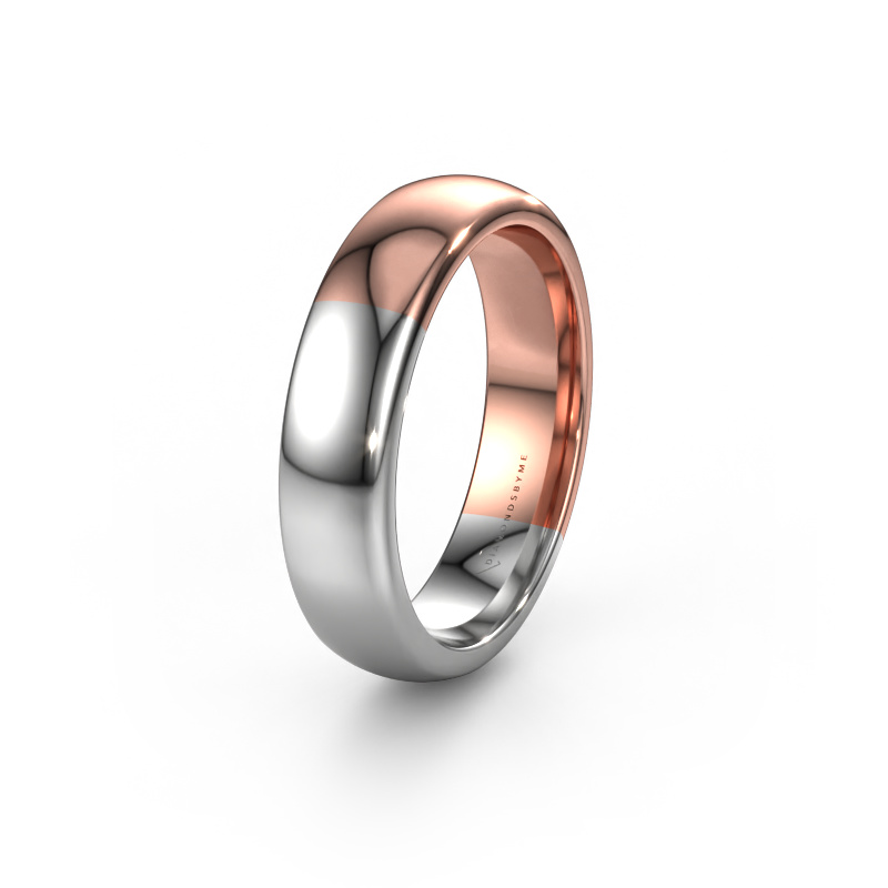 Image of Wedding ring WH1003M26C 585 rose gold ±6x2.2 mm