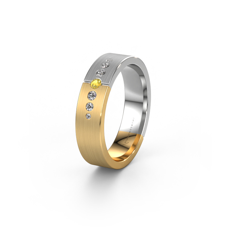 Bild von Ehering WH1101L15SAM 585 Gold ±5x1.7 mm Gelb Saphir