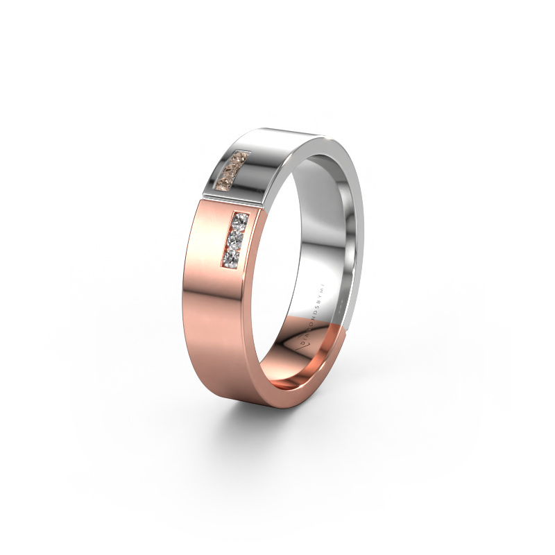 Image de Alliance WH1106L15AP 585 or rose ±5x1.7 mm Diamant brun