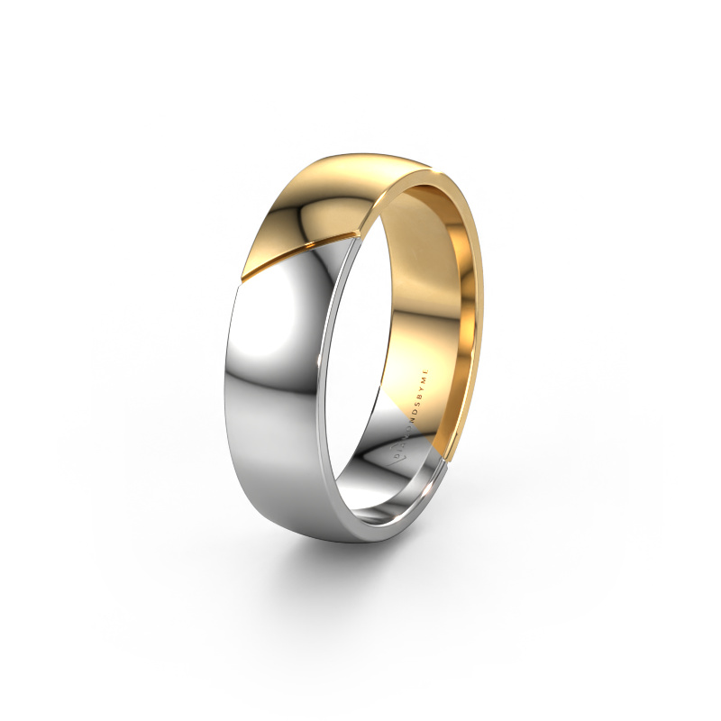 Image of Wedding ring WH1200M26AP 585 white gold ±0.20x0.07 in