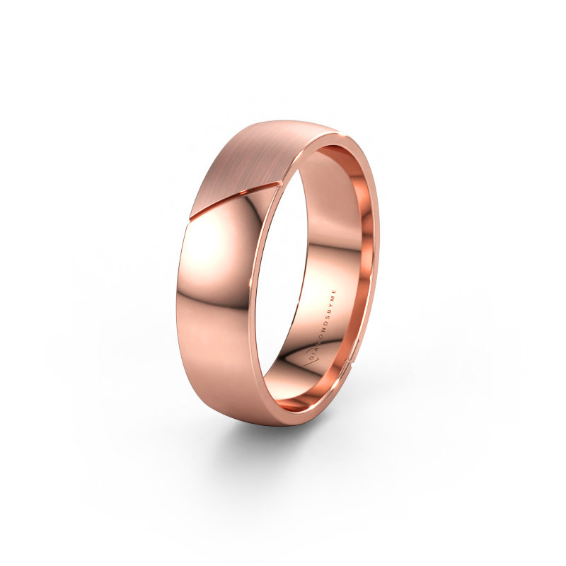 Bild av Vigselring WH1200M26APM 585 roséguld ±6 x 1,7 mm