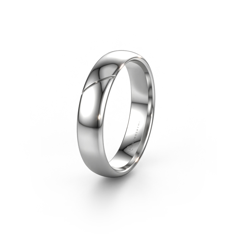Image of Wedding ring WH1200M35AP 950 platinum ±0.20x0.07 in