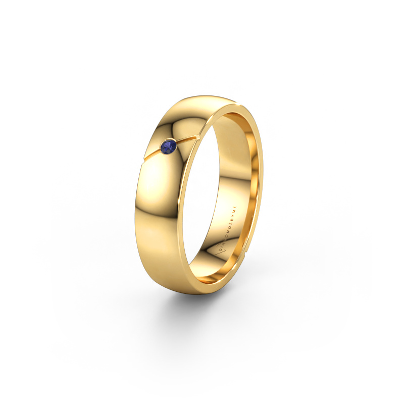 Immagine di Fede nuziale WH1201L25AP 585 oro ±5 x 1,7 mm Zaffiro