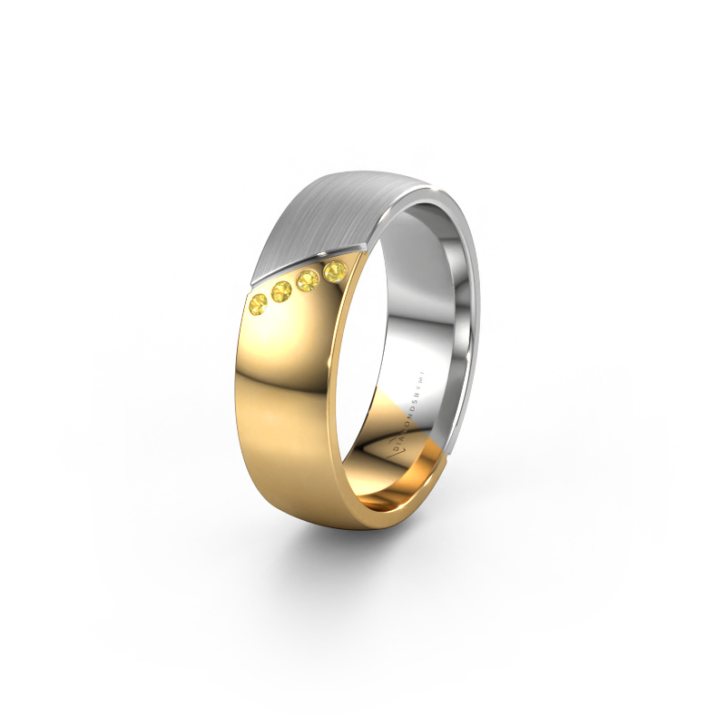 Image de Alliance WH1201L26SAPM 585 or jaune ±6x1.7 mm Saphir jaune