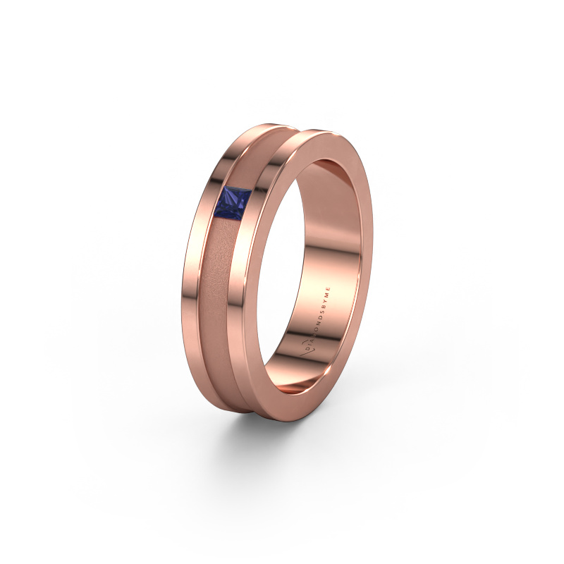 Bild von Ehering WH2001L 585 Roségold ±5x2 mm Saphir