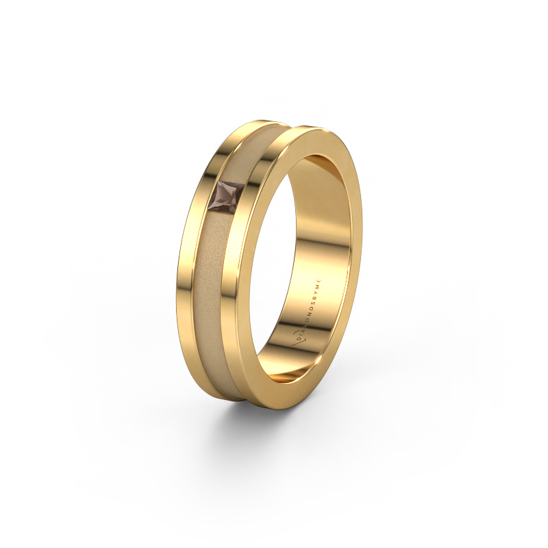 Bild von Ehering WH2001L 585 Gold ±5x2 mm Rauchquarz