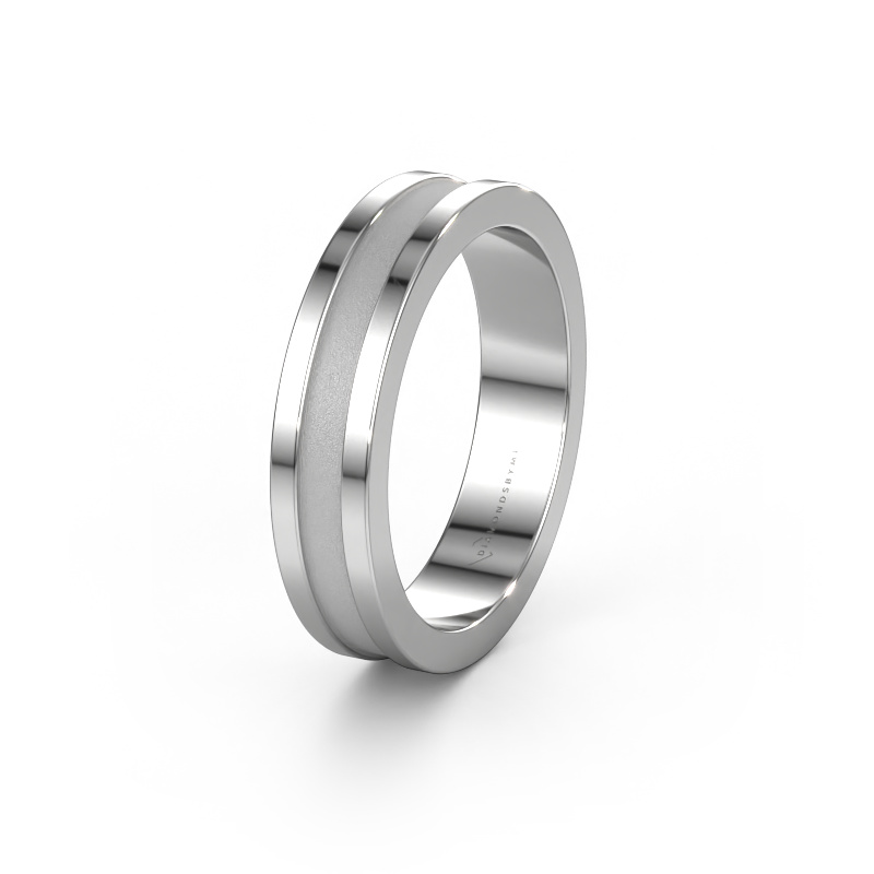 Image of Wedding ring WH2001M 950 platinum ±0.20x0.08 in