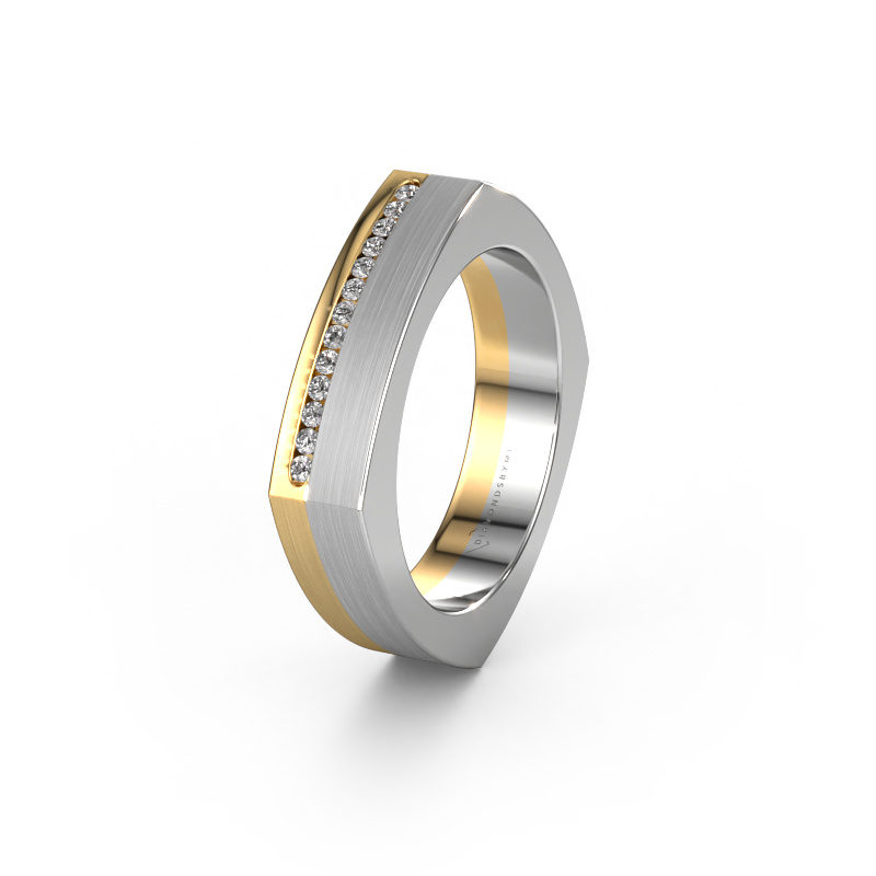 Bild von Ehering WH2005L 585 Gold ±5x2 mm Diamant