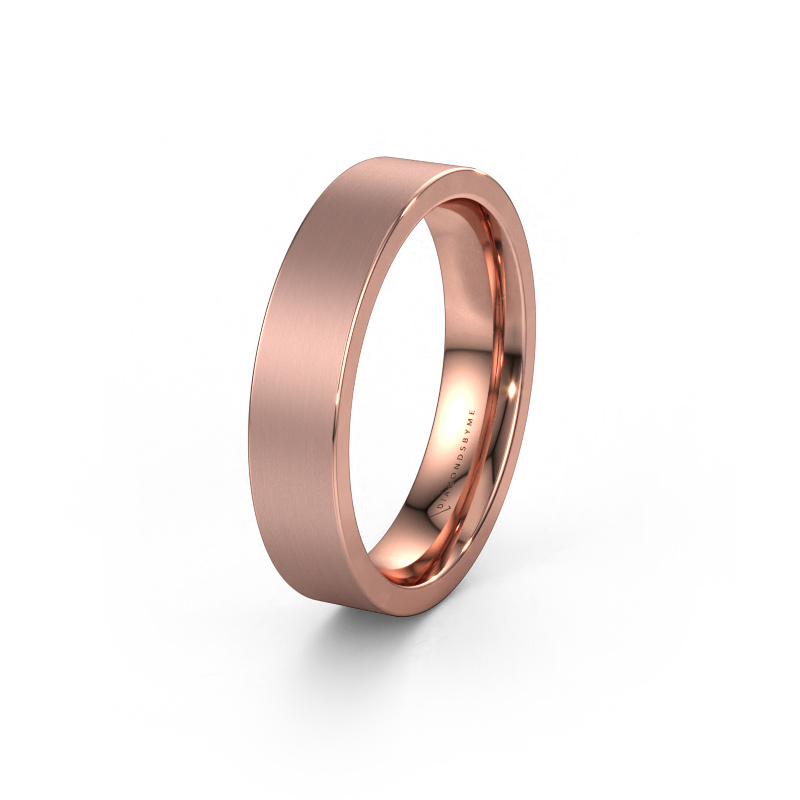 Image of Wedding ring WH2013M 585 rose gold ±0.20x0.08 in