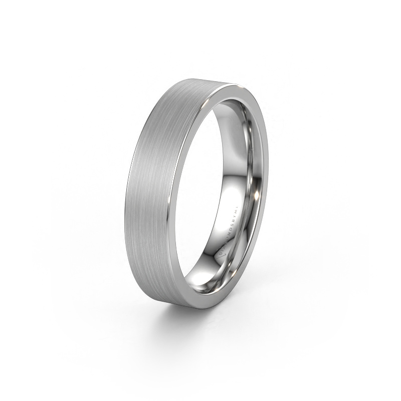 Image of Wedding ring WH2013M 585 white gold ±0.20x0.08 in