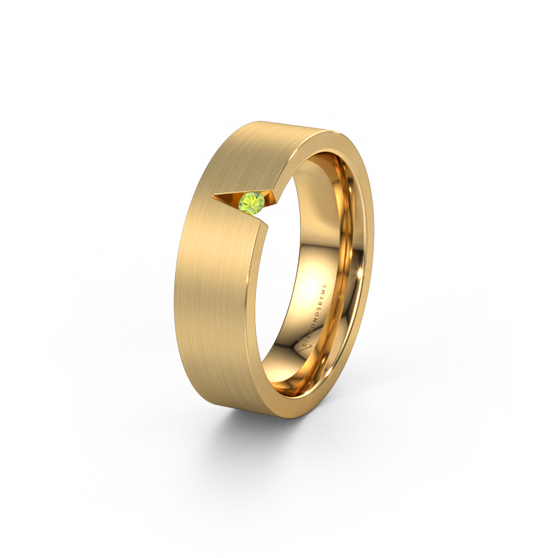Bild von Ehering WH2023L 585 Gold ±6x2 mm Peridot