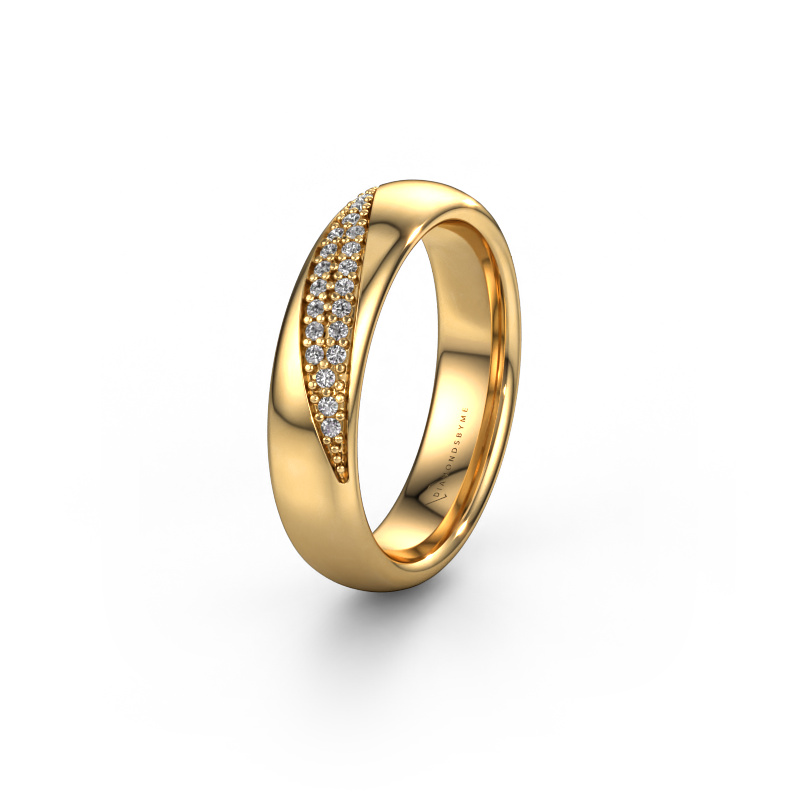 Bild von Ehering WH2025L 585 Gold ±5x2.2 mm Diamant