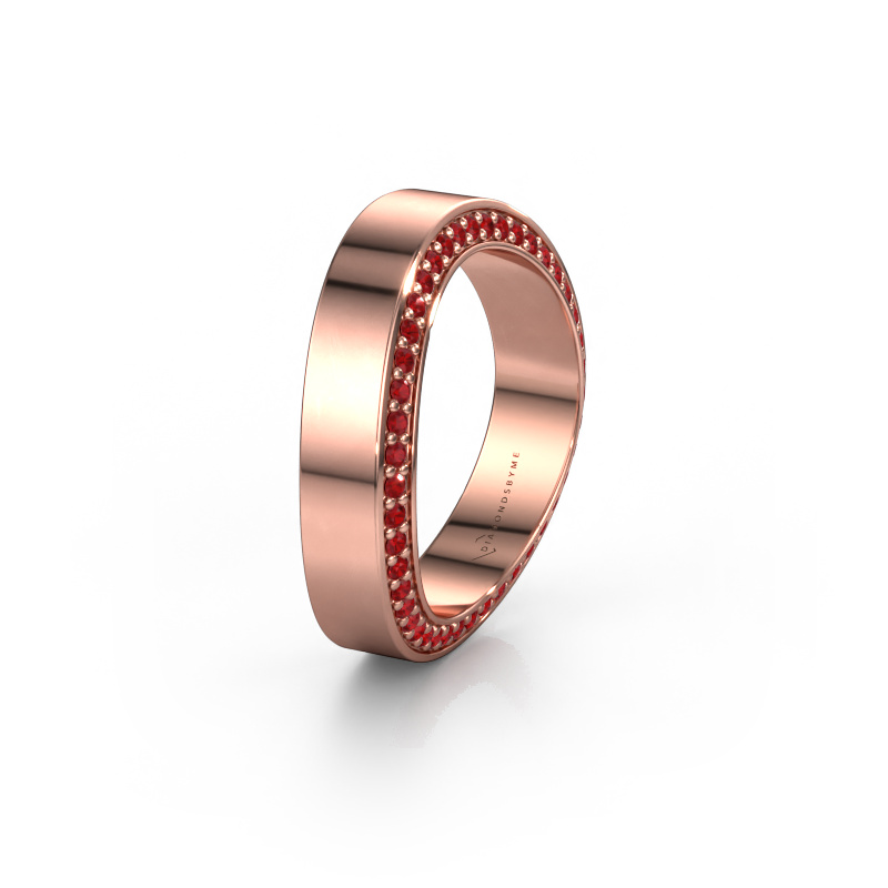 Bild von Ehering WH2027BM 585 Roségold ±5x2.2 mm Rubin 1.2 mm