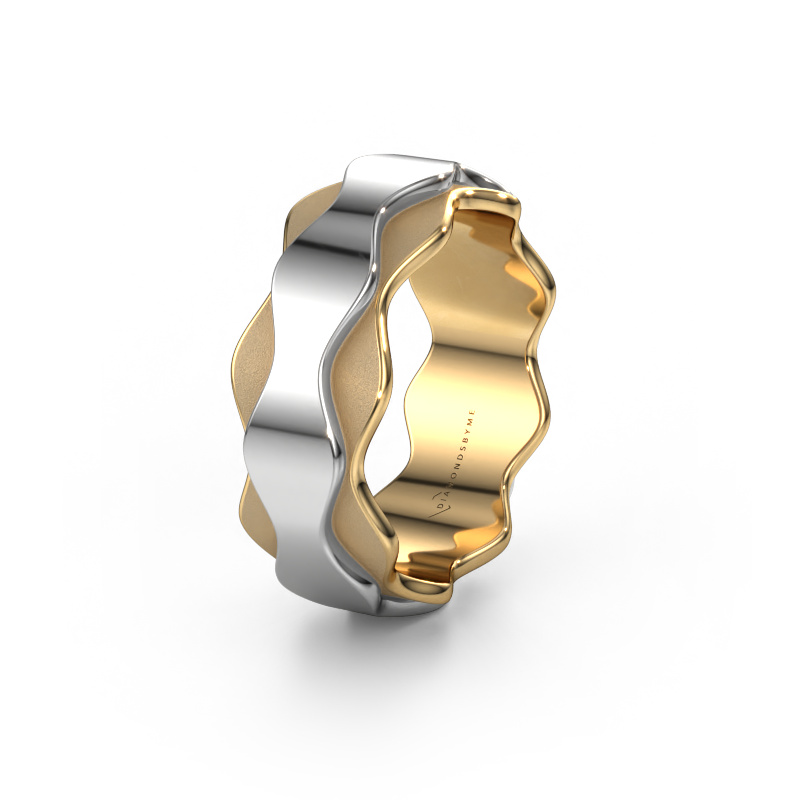 Image of Wedding ring WH2033P 585 gold ±0.28x0.09in