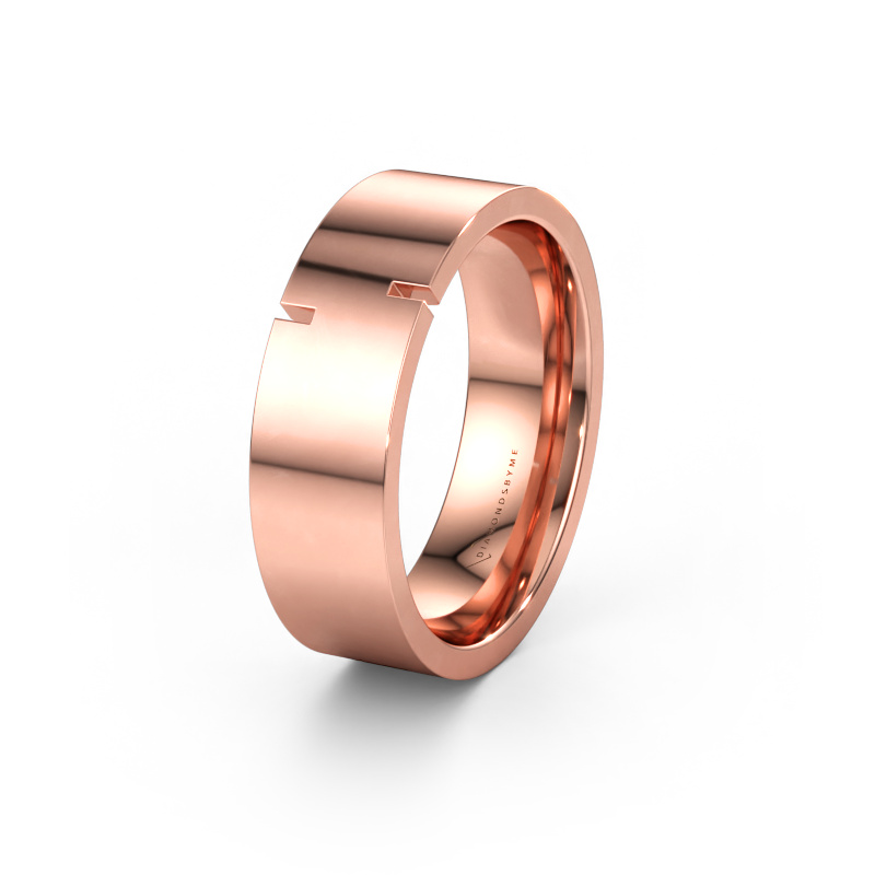 Bild av Vigselring WH2042P 585 roséguld ±7 x 2,2 mm