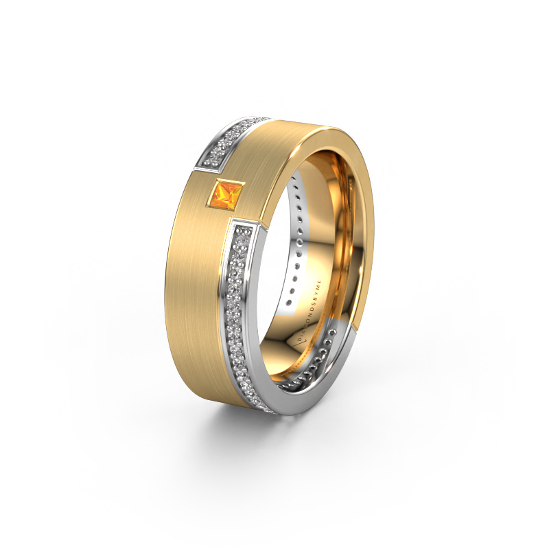 Image de Alliance WH2048L17DM 585 or jaune ±7x2.4 mm Citrine