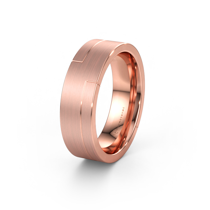 Bild av Vigselring WH2048M 585 roséguld ±7 x 2,4 mm