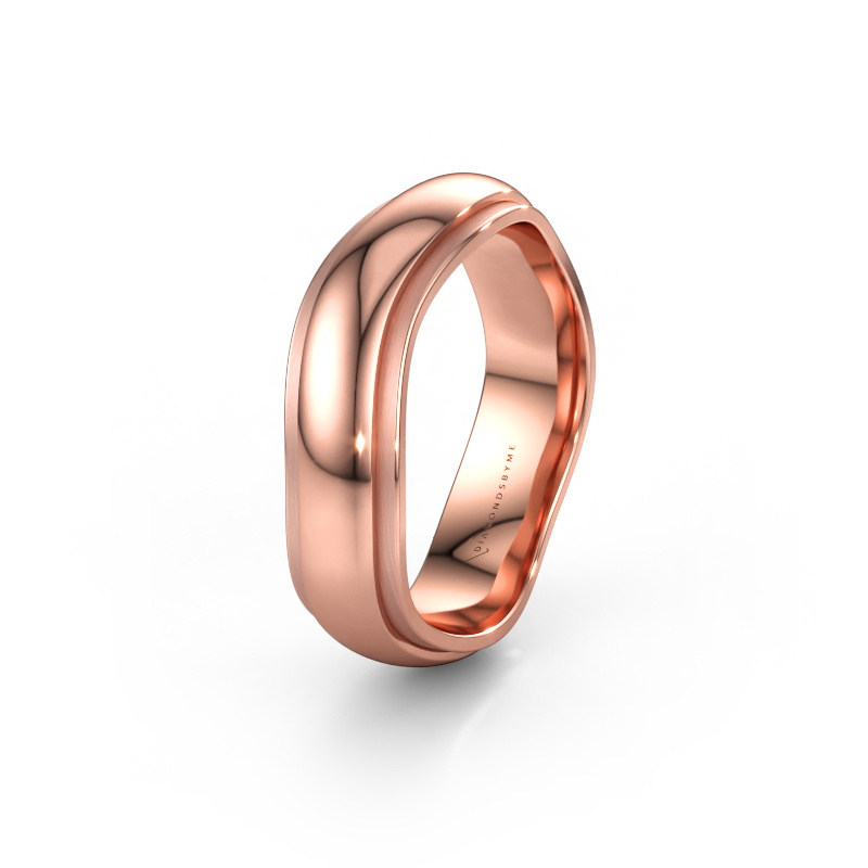 Immagine di Fede nuziale WH2050M26DP 585 oro rosa ±6 x 2,4 mm